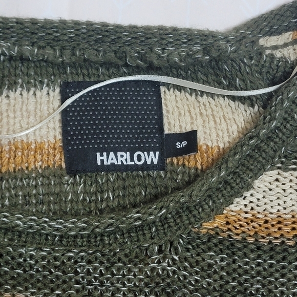 Harlow Small Knit Slouchy Striped Sweater - Picture 11 of 14